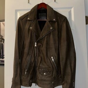 All Saints Milo Leather Jacket
